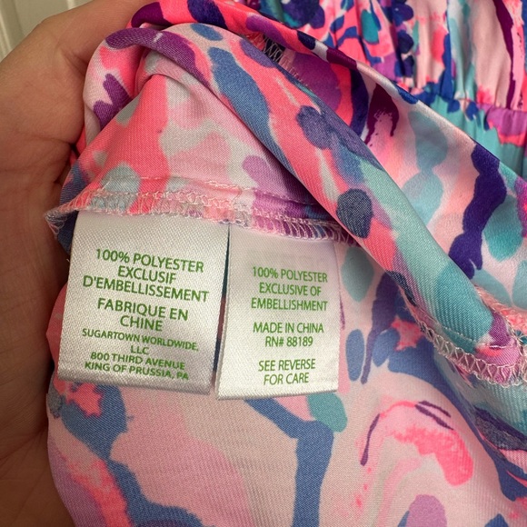 Lilly Pulitzer Colby Beaded Romper - Picture 8 of 8